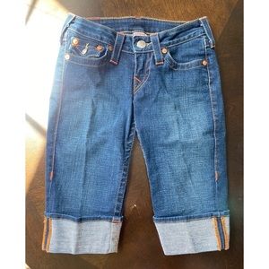 True Religion Sophie Jean Shorts